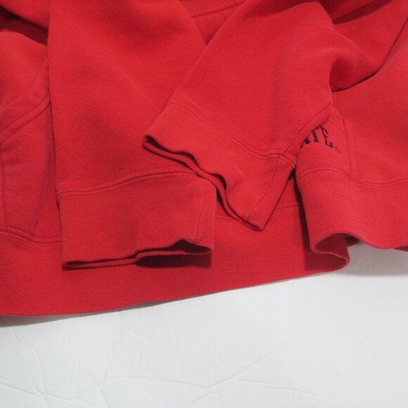 OHIO STATE BUCKEYES PULLOVER HOODIE SWEATSHIRT RED MENS M / WOMENS L - Picture 7 of 8